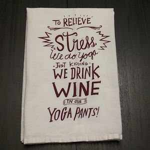 Primitives by Kathy "Yoga Pants" Dish Towel